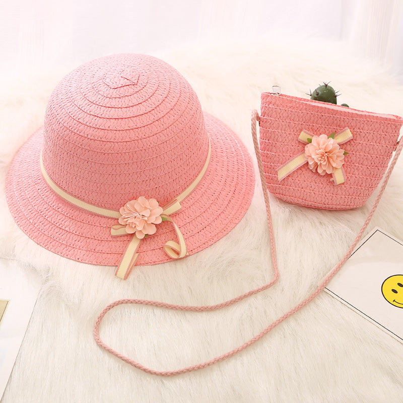 Cute Princess Sun Hat for Girls - Summer Sun Protection