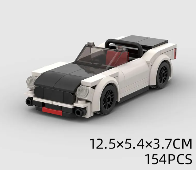 Kids Sports Car Building Set
