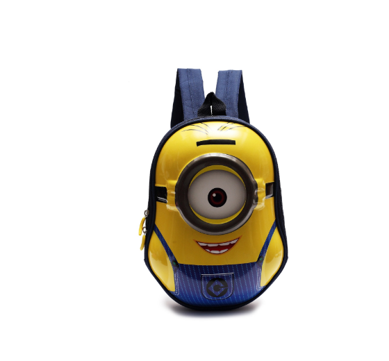 3D Hard Shell Minion Backpack for Kids Ages 2-5