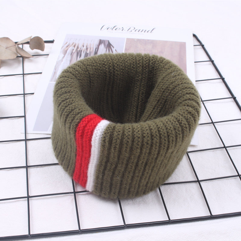 Winter Knit Baby Neck Warmer Scarf for Kids