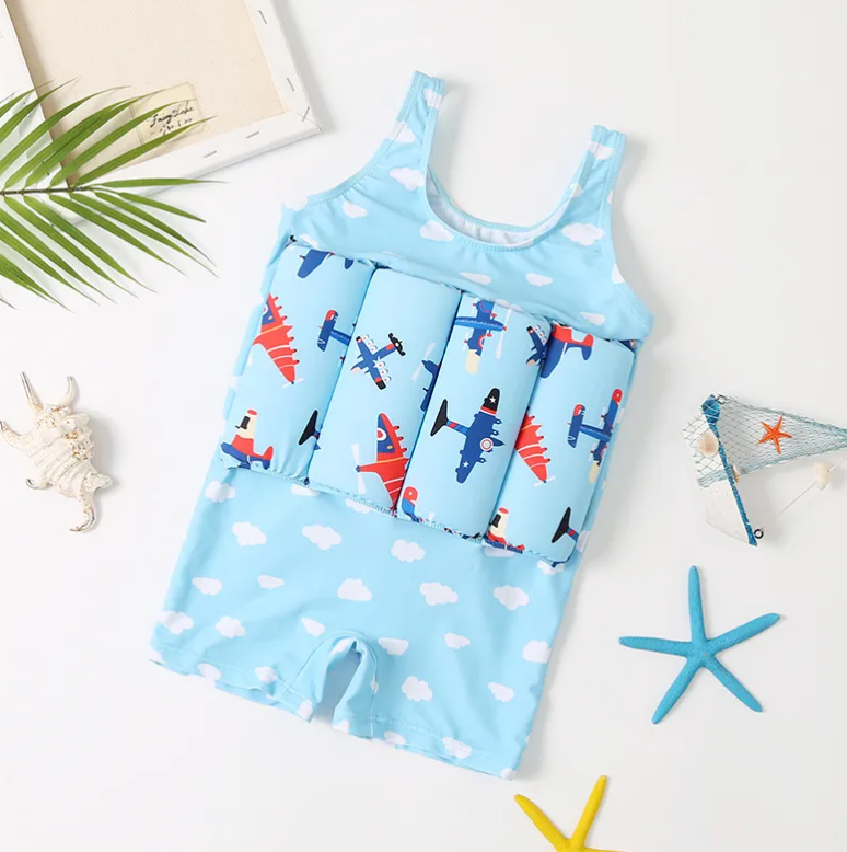 Kids' One-Piece Buoyancy Swimsuit