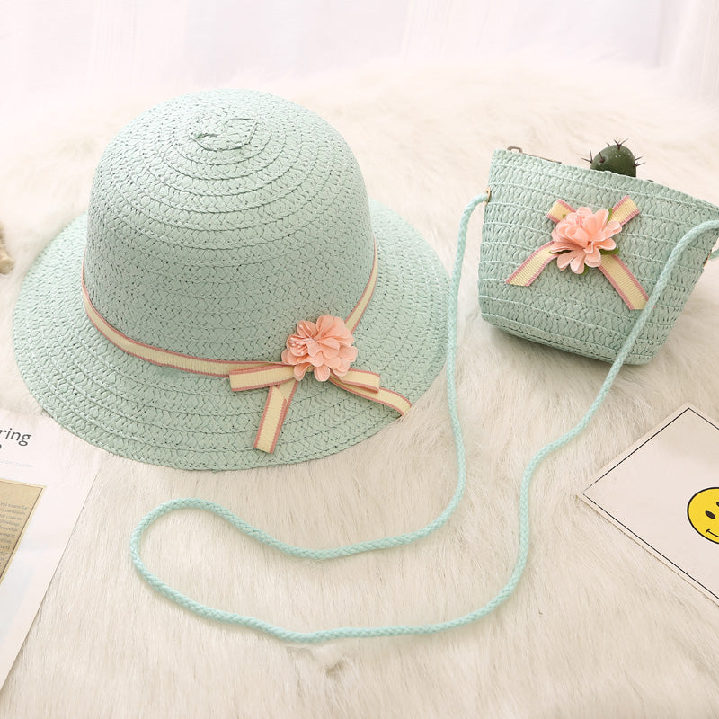 Cute Princess Sun Hat for Girls - Summer Sun Protection