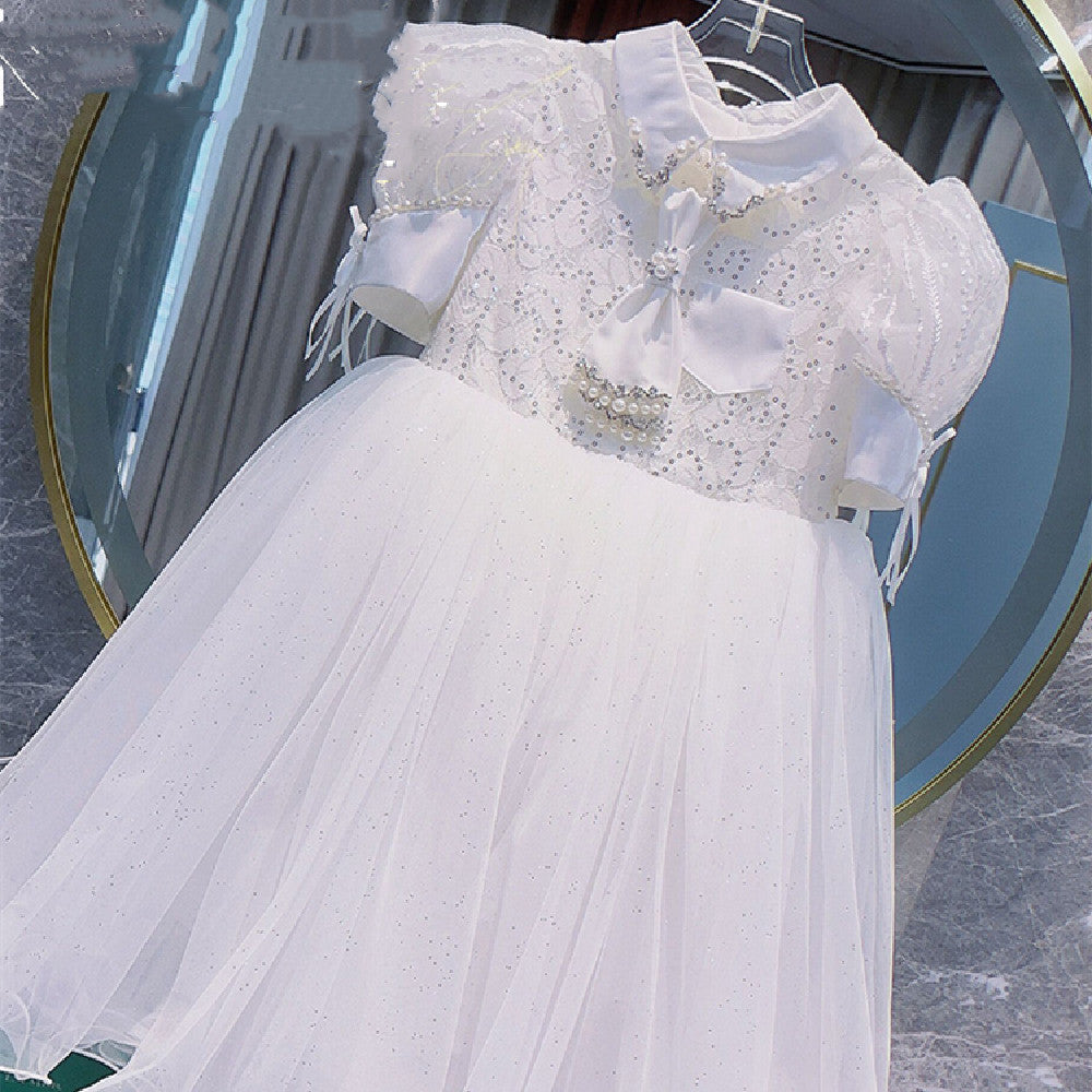 White Princess Dress for Kids
