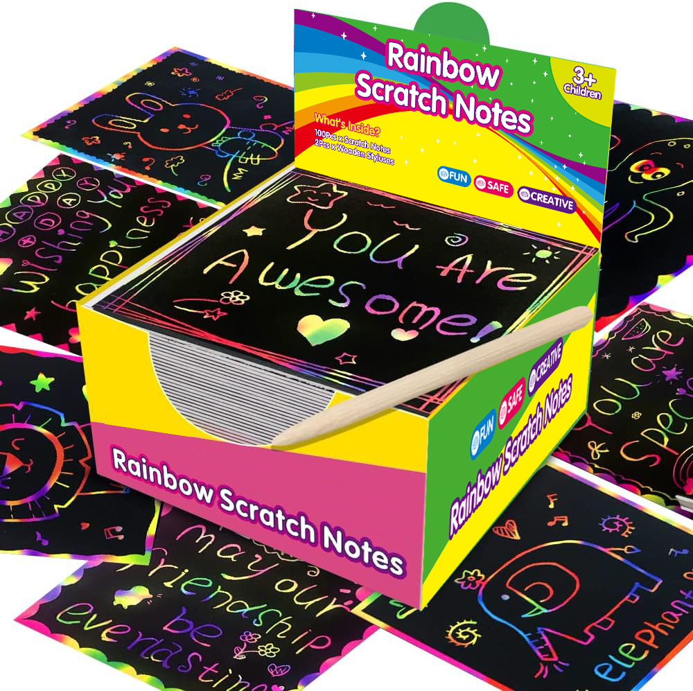 Kids' Scraping Painting Paper