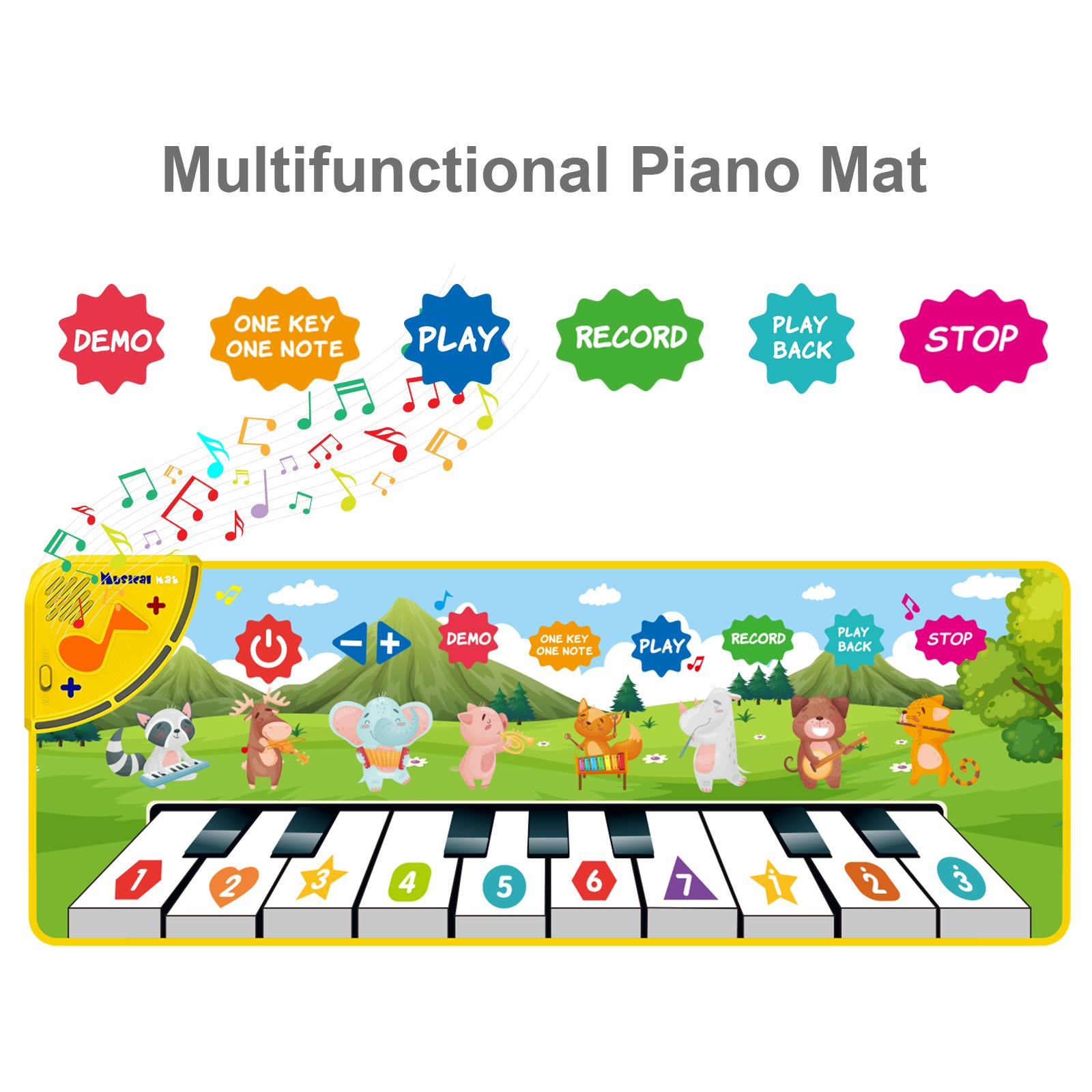 Kids' Musical Puzzle Play Mat