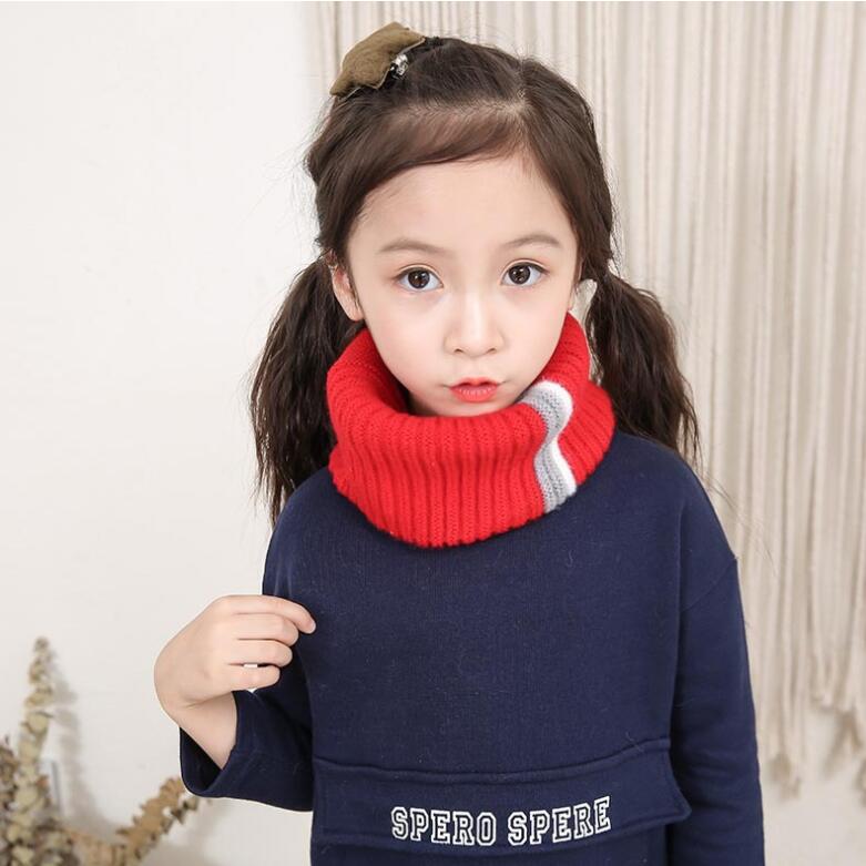 Winter Knit Baby Neck Warmer Scarf for Kids