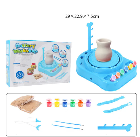 Kids' Clay Pottery Machine Kit