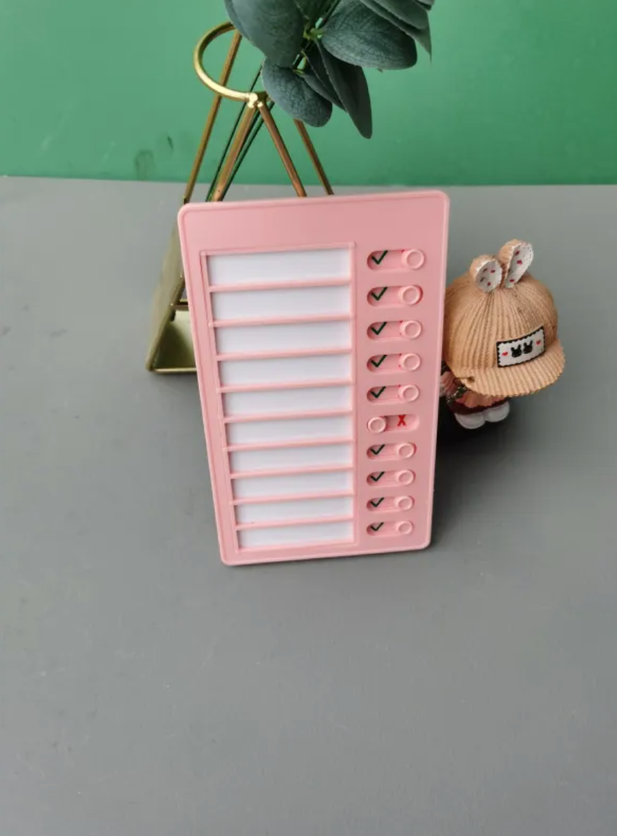 Reusable Habit Tracker for Kids