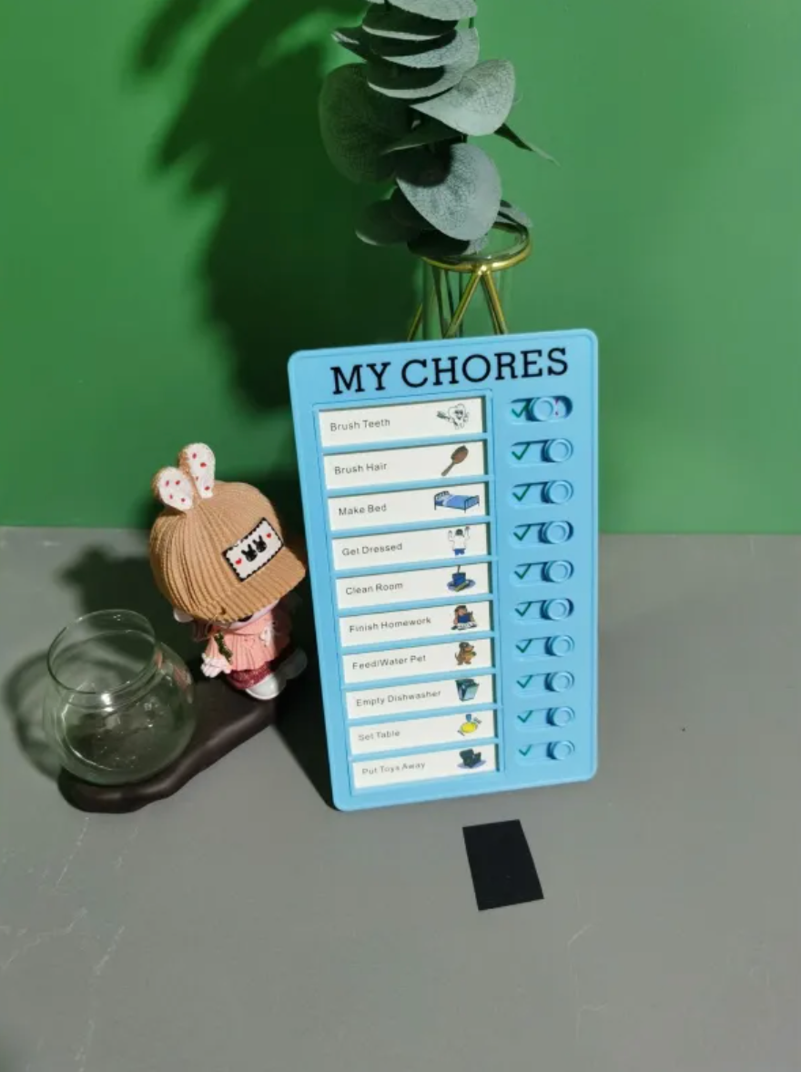Reusable Habit Tracker for Kids