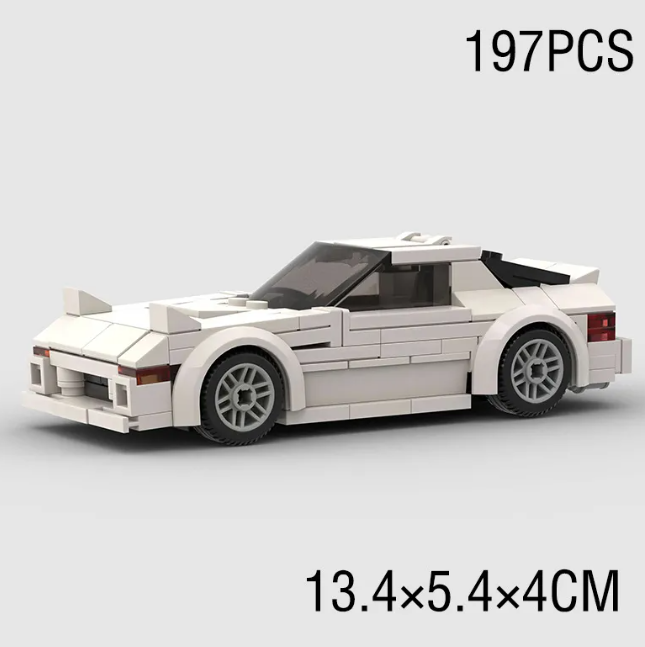 Kids Sports Car Building Set