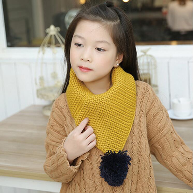 Winter Knit Baby Neck Warmer Scarf for Kids