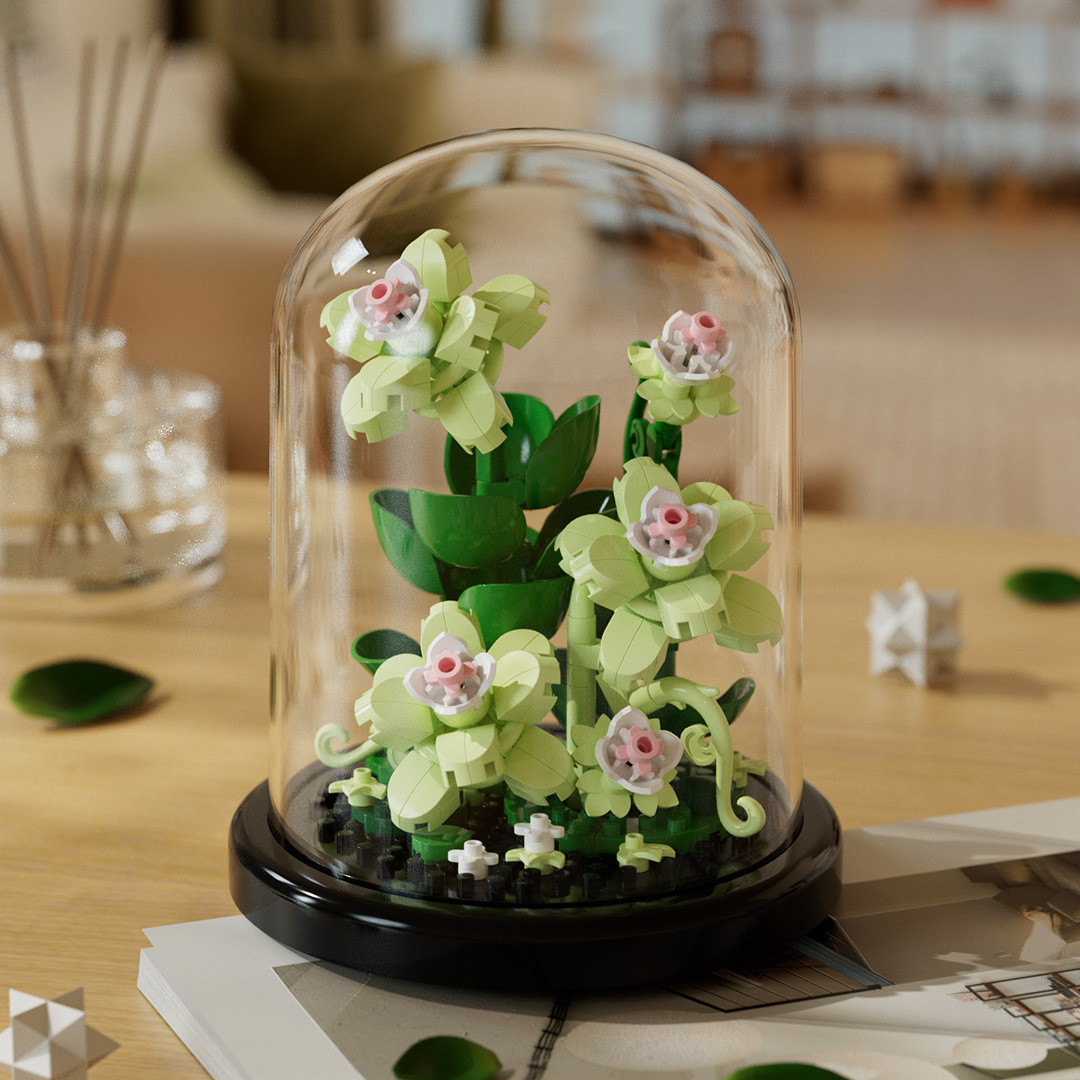 Kids Building Blocks Flower
