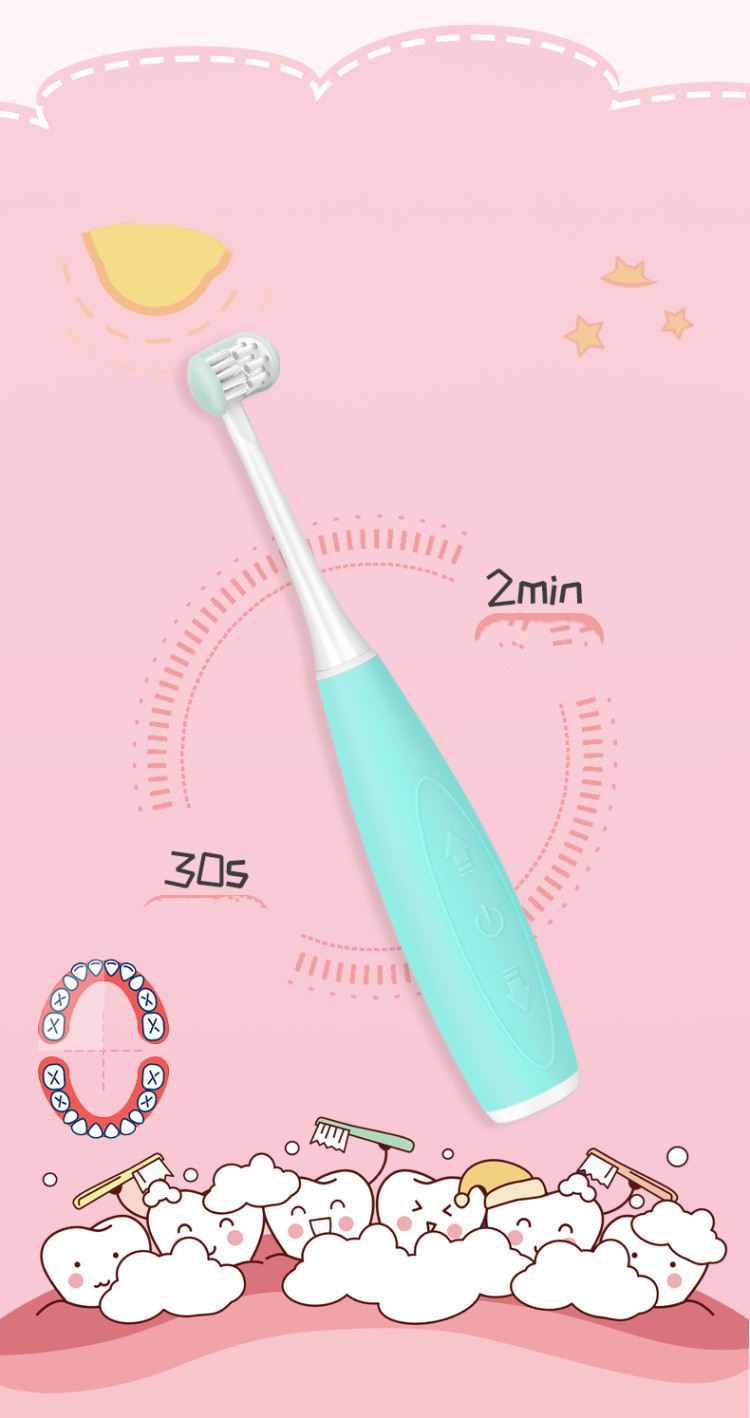 Kids' U-Shaped Electric Toothbrush