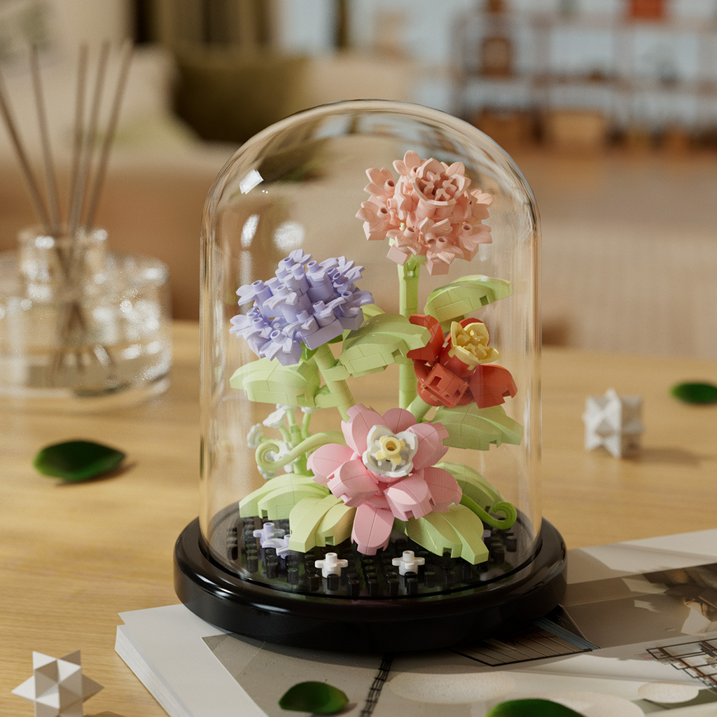 Kids Building Blocks Flower