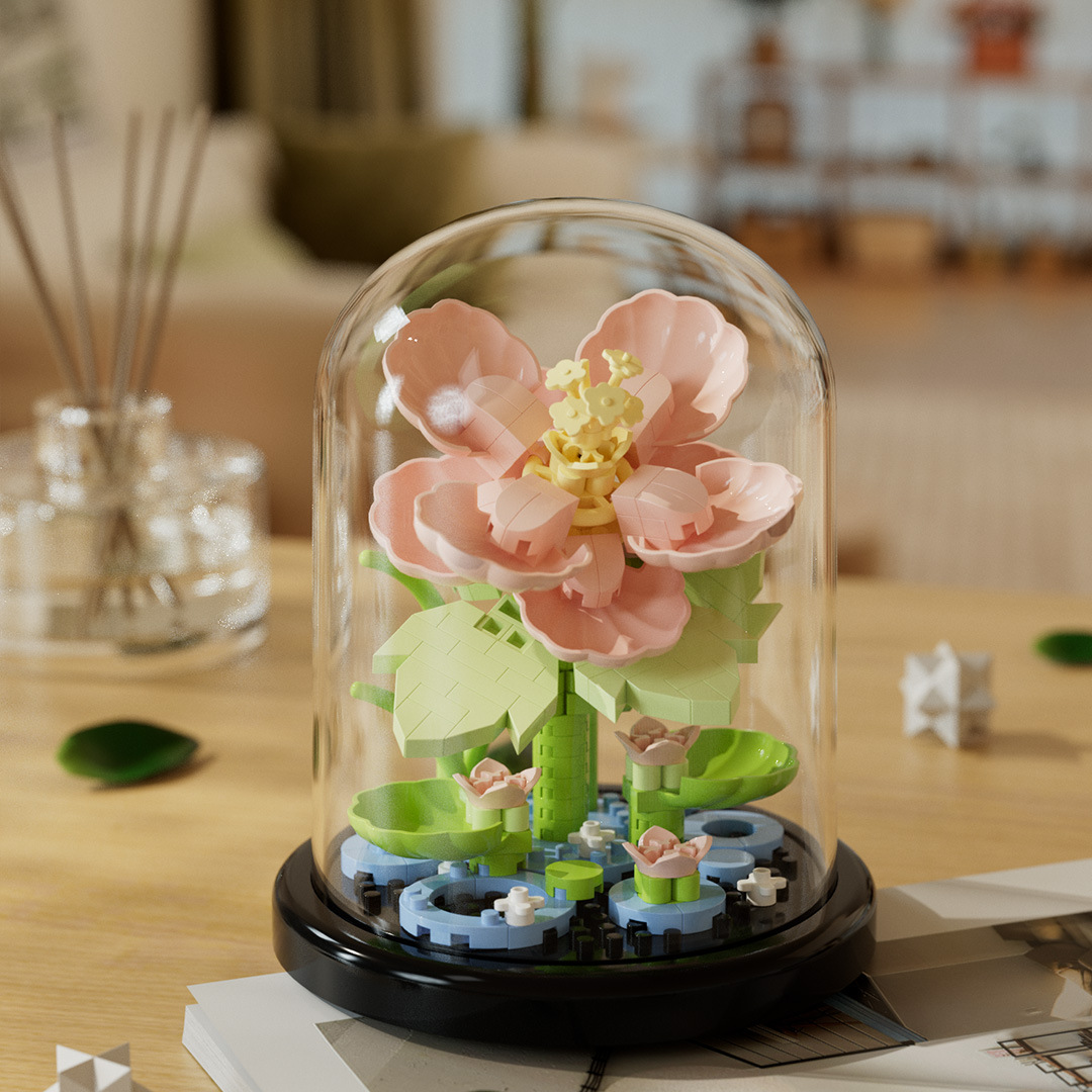 Kids Building Blocks Flower