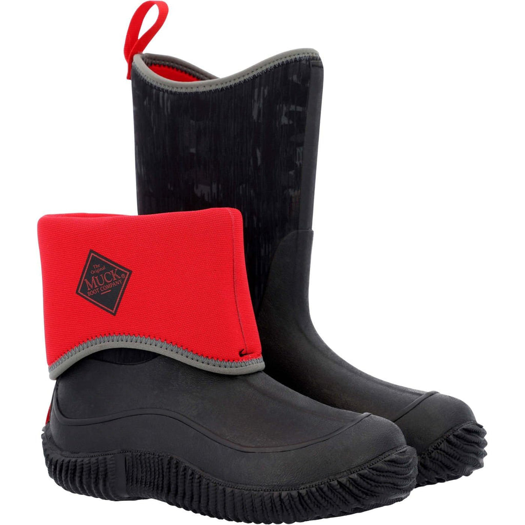 Muck KBH0CAMK12 Kids Hale Black/Linear Camo 12 Kids