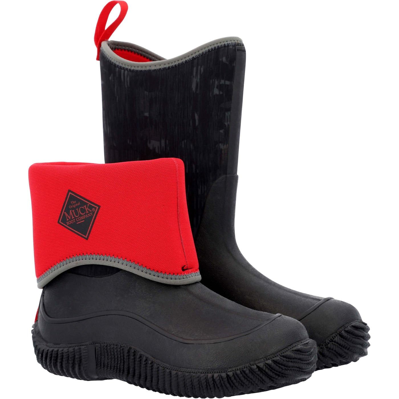 Muck KBH0CAMK12 Kids Hale Black/Linear Camo 12 Kids