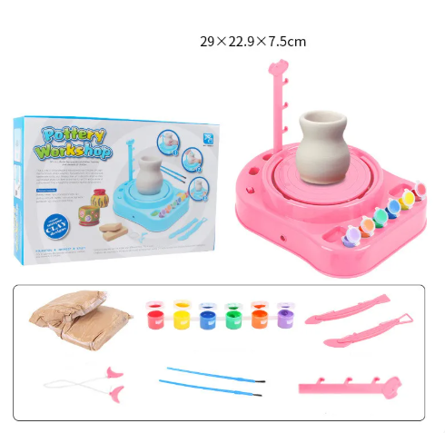 Kids' Clay Pottery Machine Kit