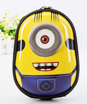 3D Hard Shell Minion Backpack for Kids Ages 2-5