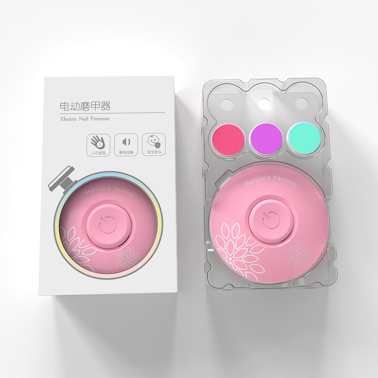 Electric Nail Trimmer Set for Babies and Kids