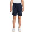 Lands End Uniform Boys Mesh Short Classic Navy Kids Medium