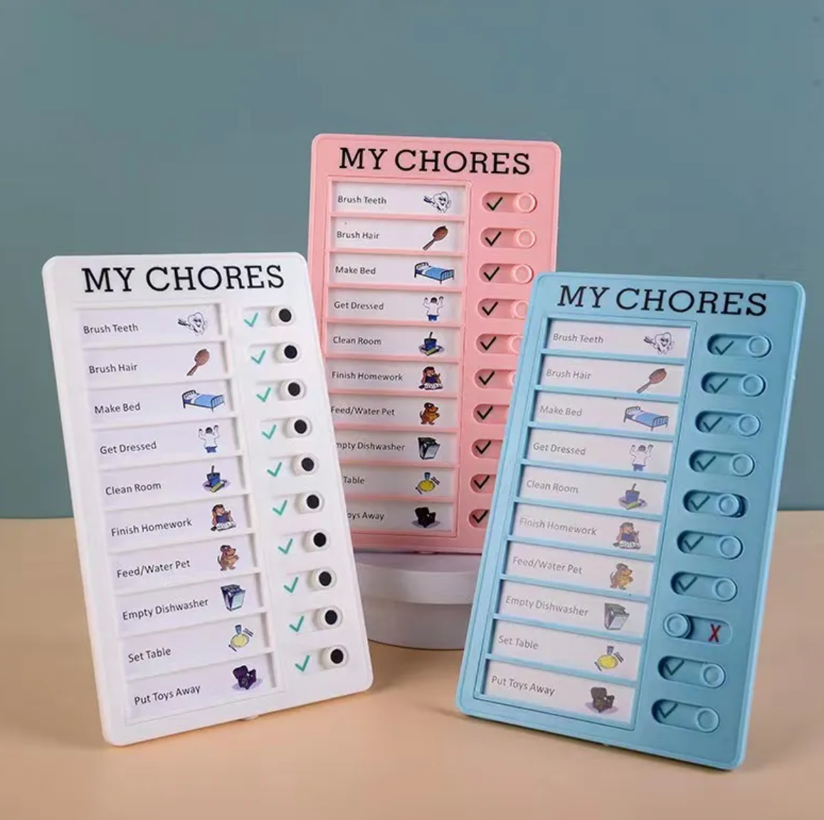 Reusable Habit Tracker for Kids