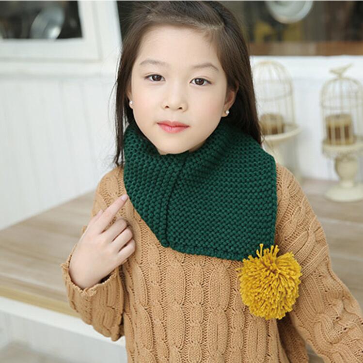 Winter Knit Baby Neck Warmer Scarf for Kids
