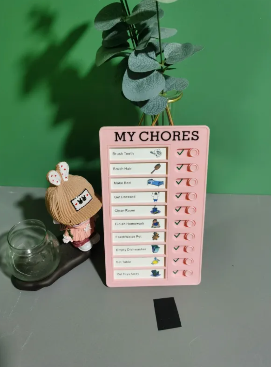 Reusable Habit Tracker for Kids