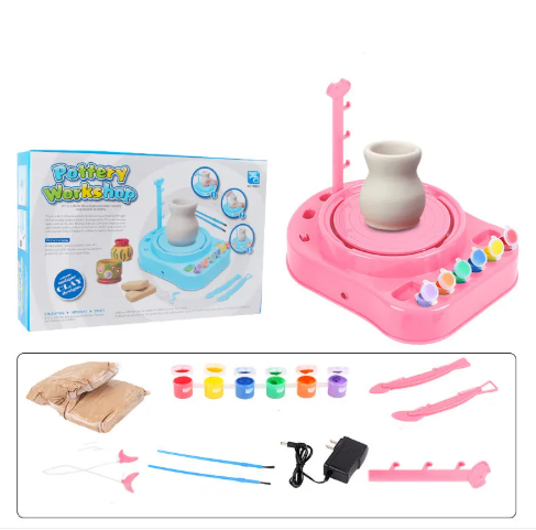 Kids' Clay Pottery Machine Kit